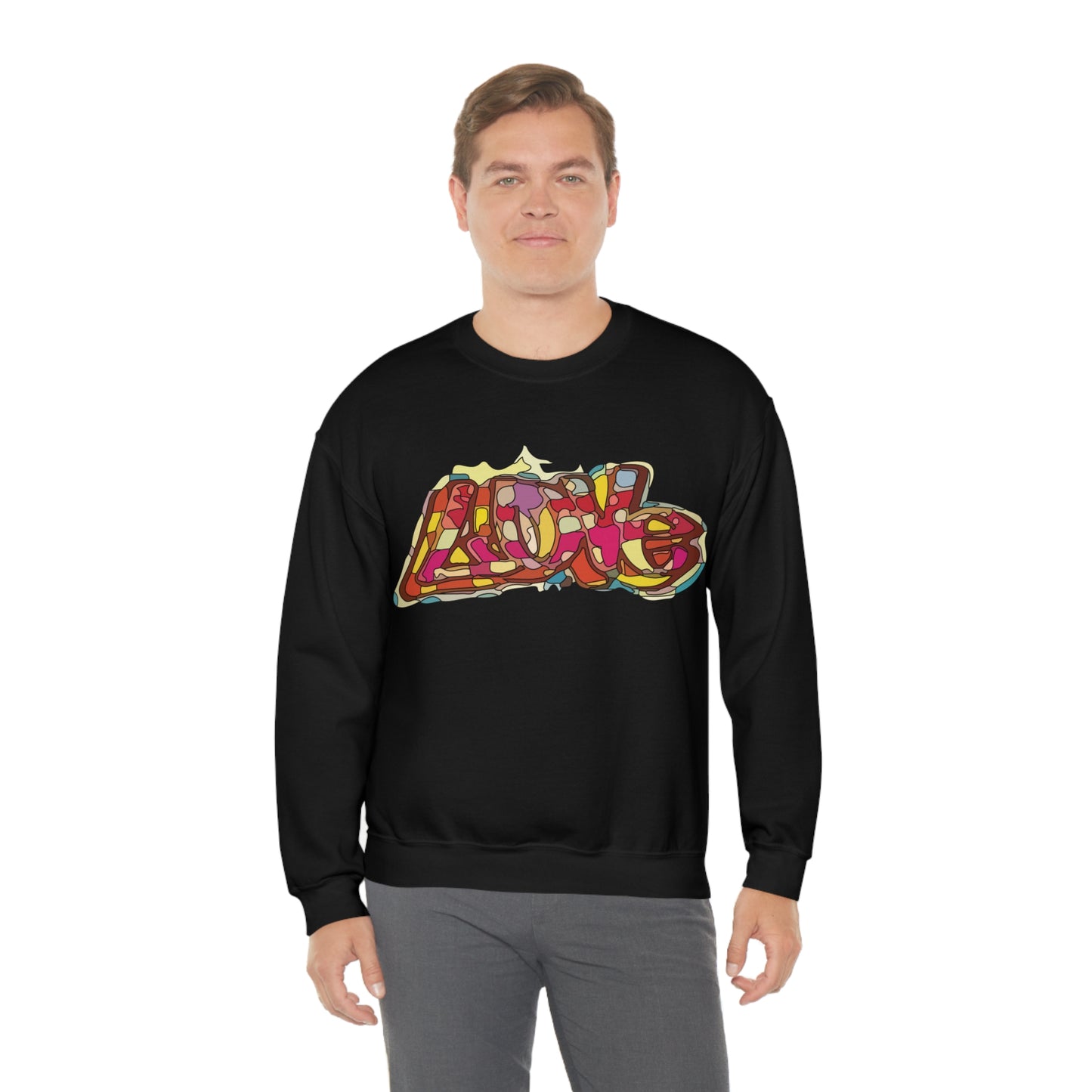 Love in graffiti Crewneck Sweatshirt