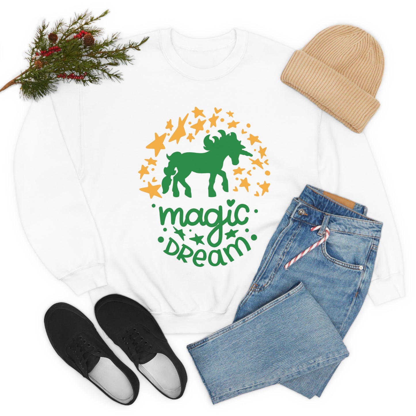 Unicorn magic dream Crewneck Sweatshirt