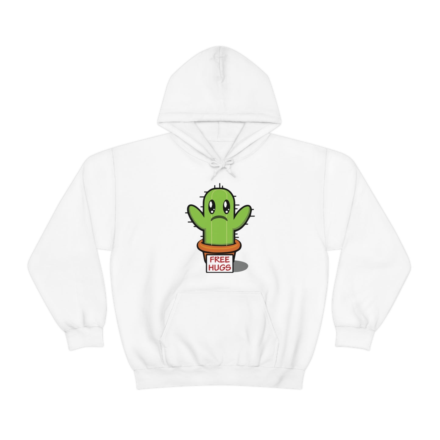 Free hugs sad cactus Hoodie