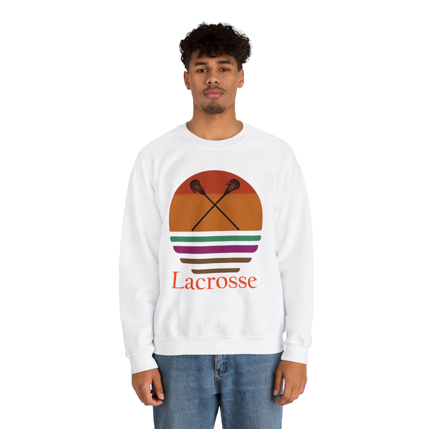 Vintage Lacrosse Crewneck Sweatshirt