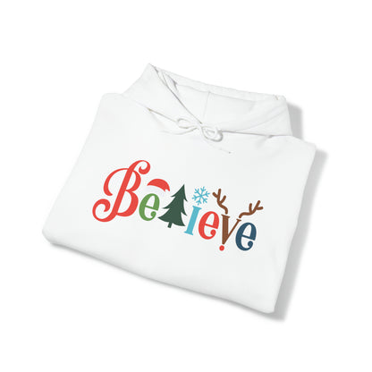 Believe tree Christmas Hoodie