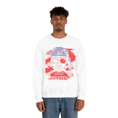 Airship Skull Pirate Crewneck Sweatshirt