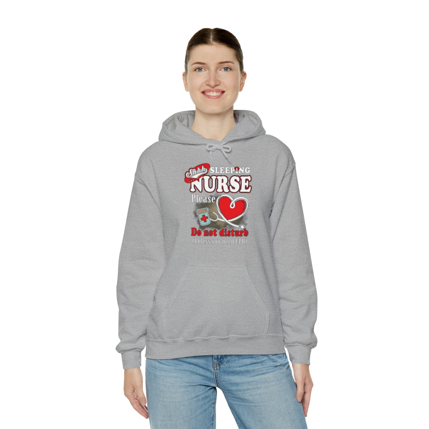 Sleeping nurse Hoodie