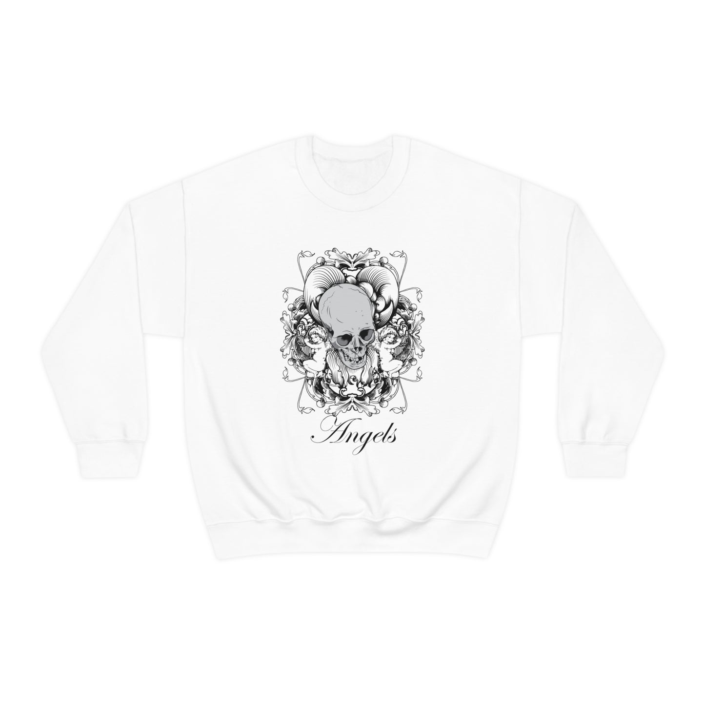 Angels are Always Around Crewneck Sweatshirt