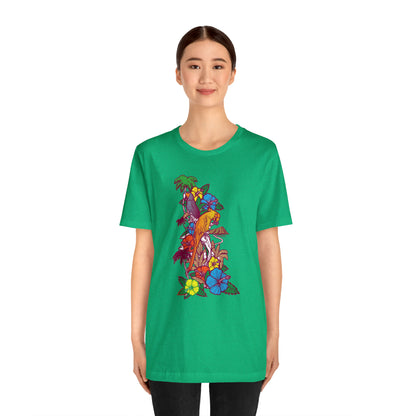 Parrot Jungle Floral T-Shirt