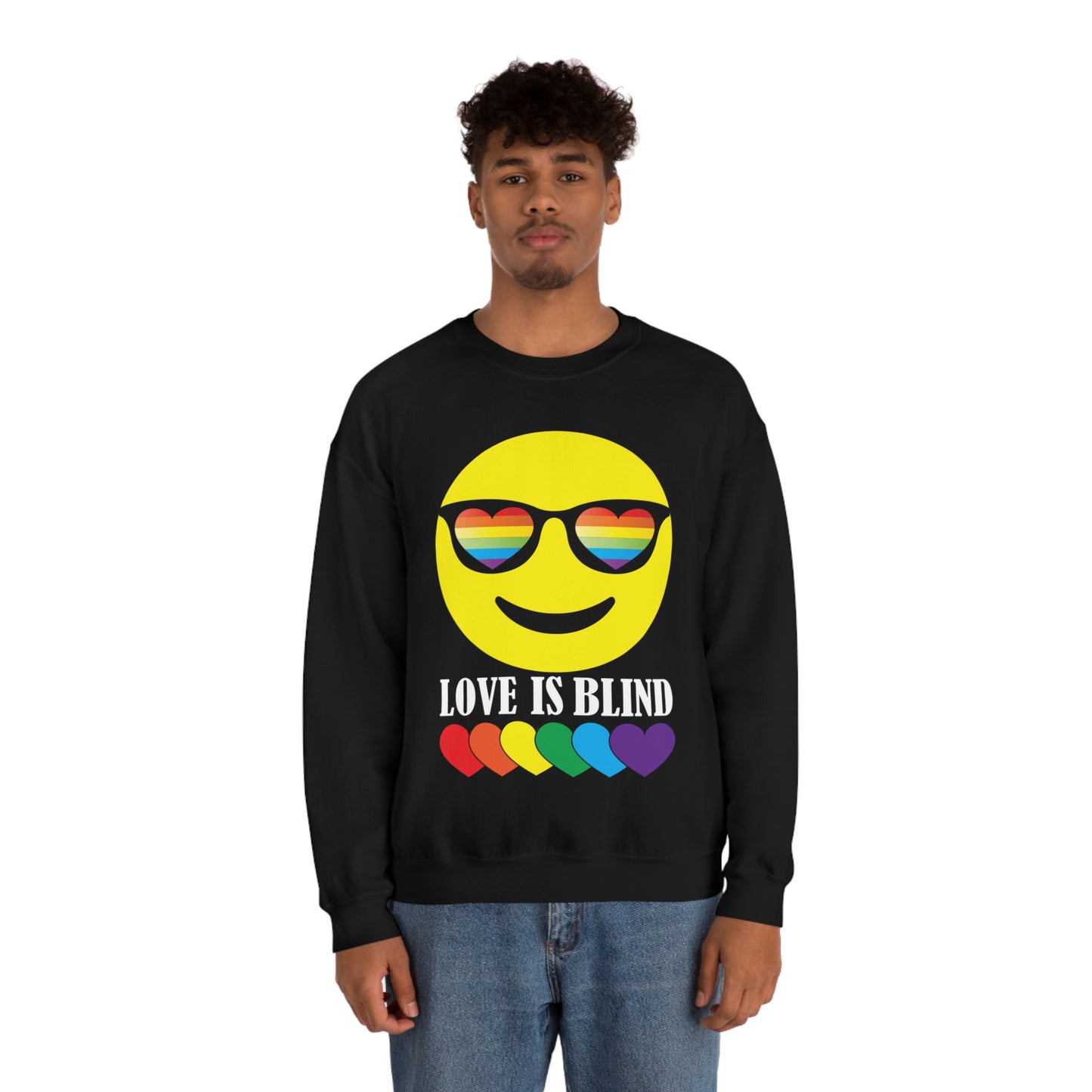 LOVE IS BLIND Crewneck Sweatshirt