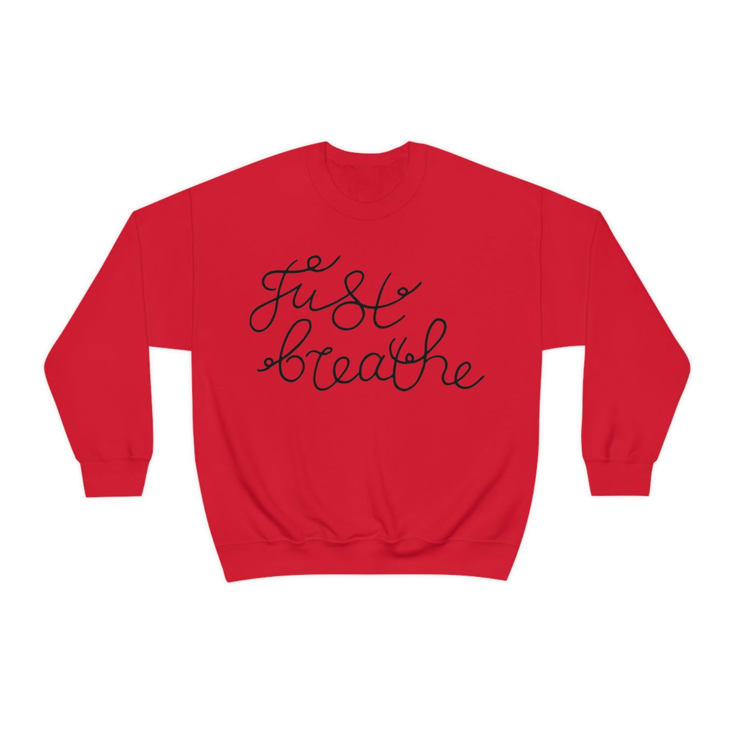 Just Breathe Crewneck Sweatshirt