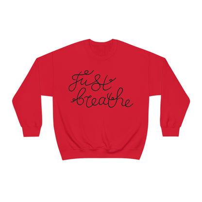 Just Breathe Crewneck Sweatshirt