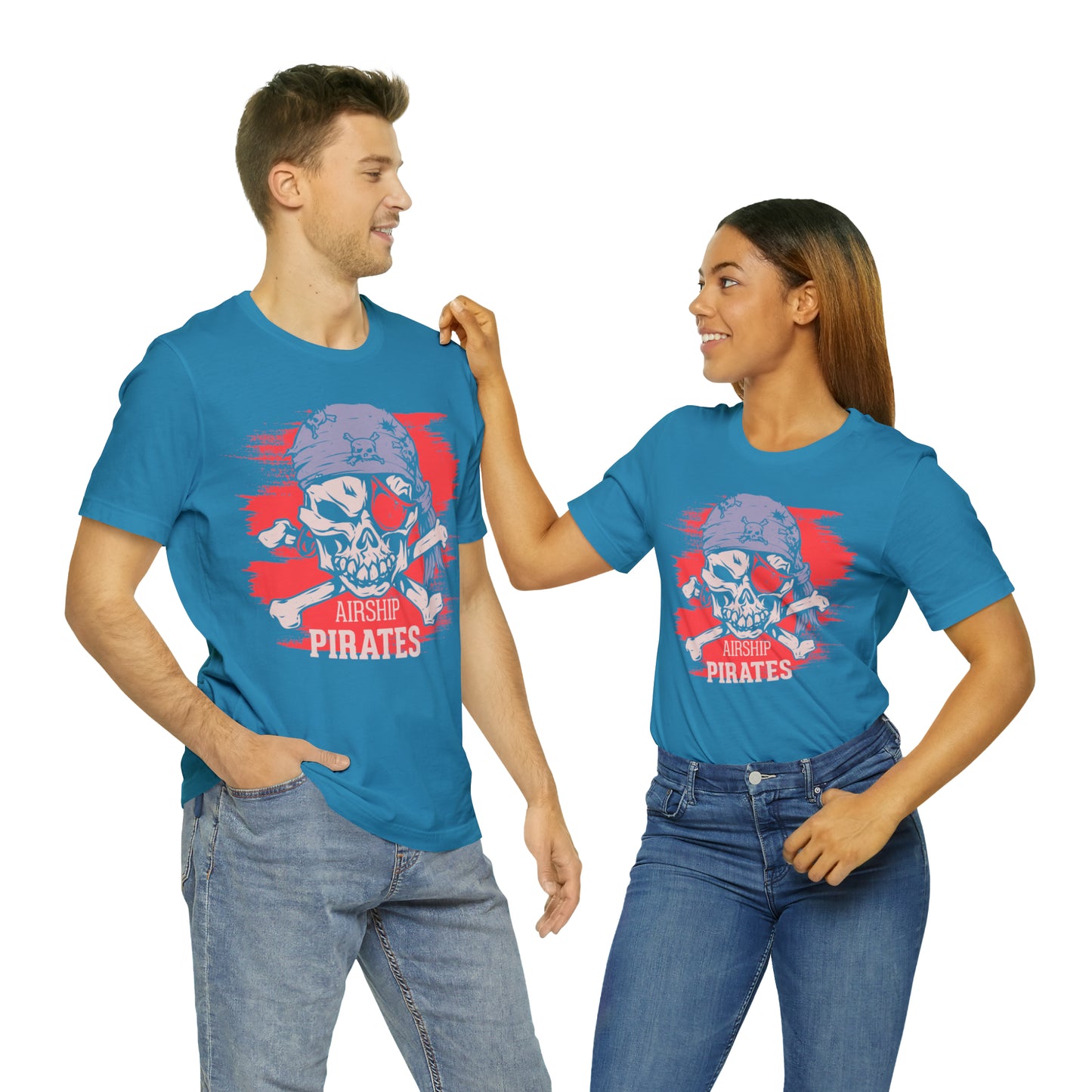 Airship Skull Pirate T-Shirt