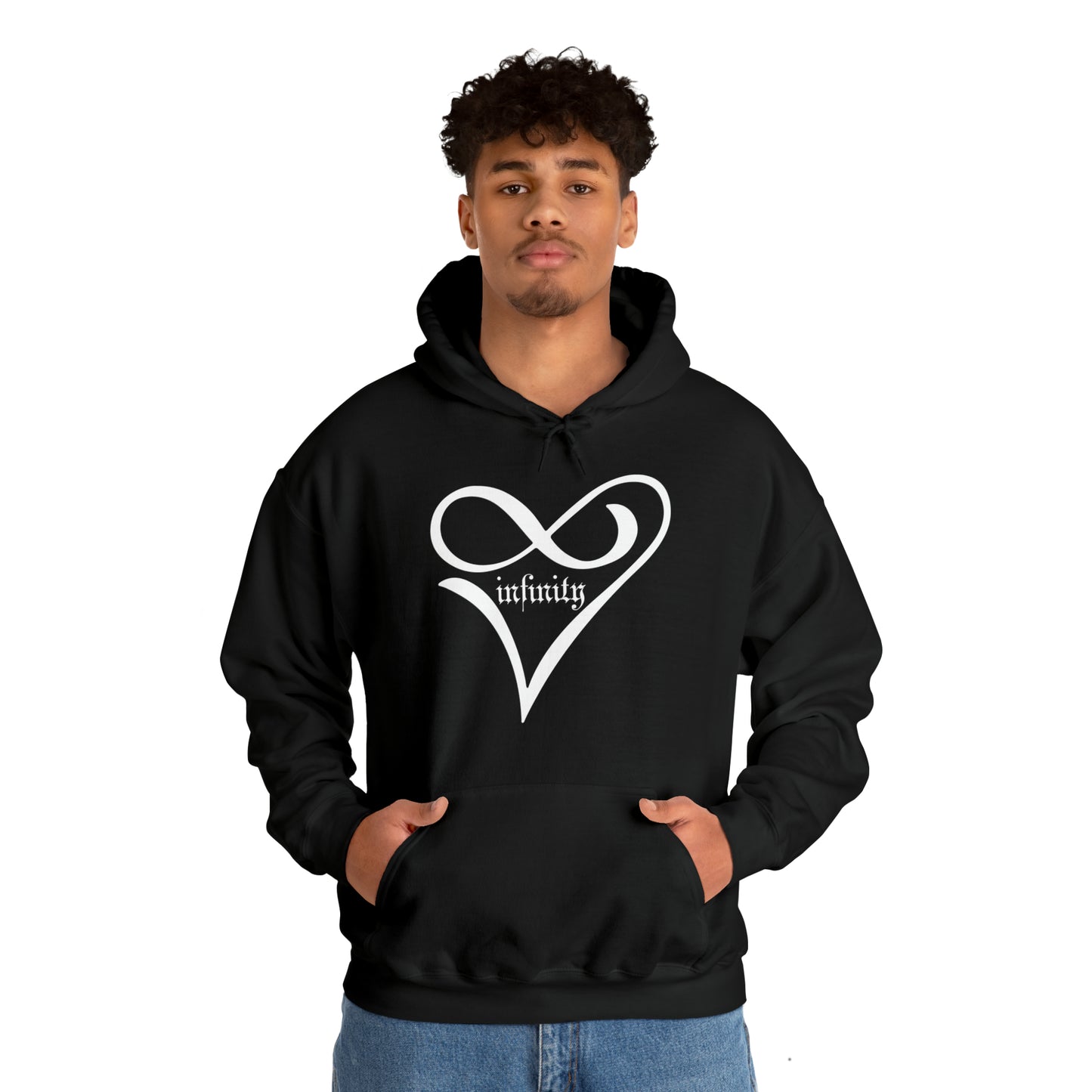 Infinity Love Heart symbol Hoodie