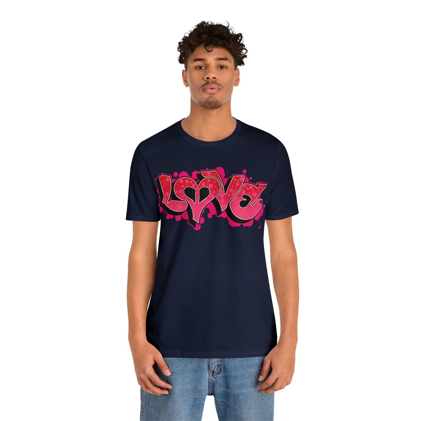 Peace and Love graffiti T-Shirt