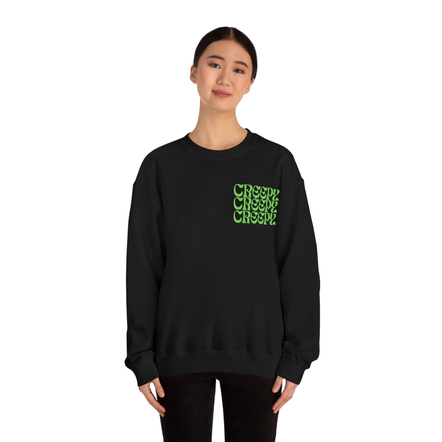 Creepy Skeleton Crewneck Sweatshirt