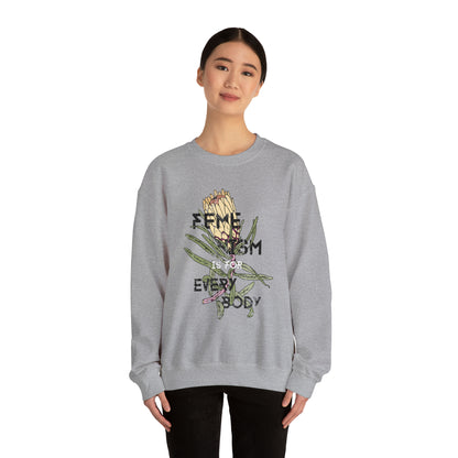 Feminism Is For Everybody  Crewneck Sweatshirt