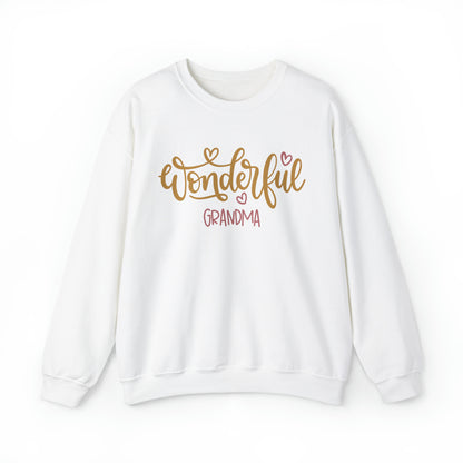 Wonderful_Grandma Crewneck Sweatshirt