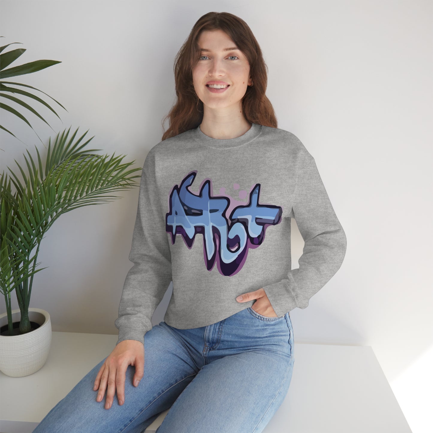 Graffiti is art Crewneck Sweatshirt