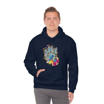 Colorful Peacock Hoodie