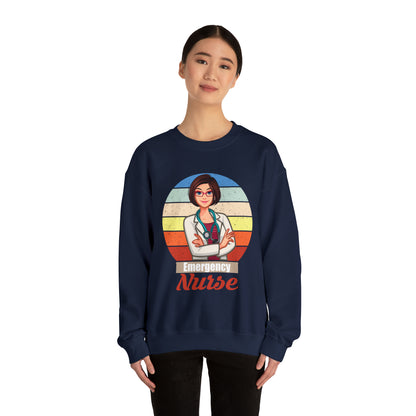 Emergency Nurse Crewneck Sweatshirt