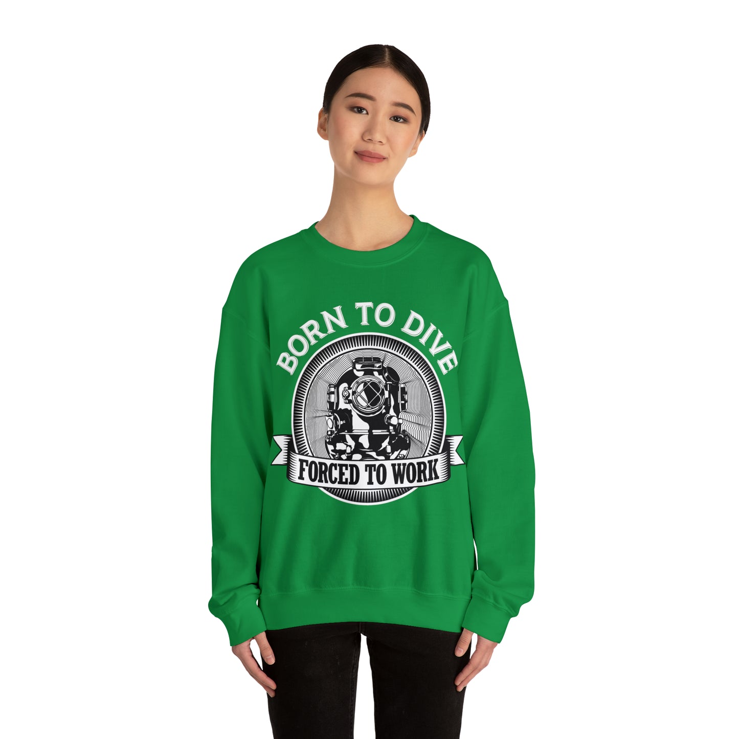 Born to dive Crewneck Sweatshirt