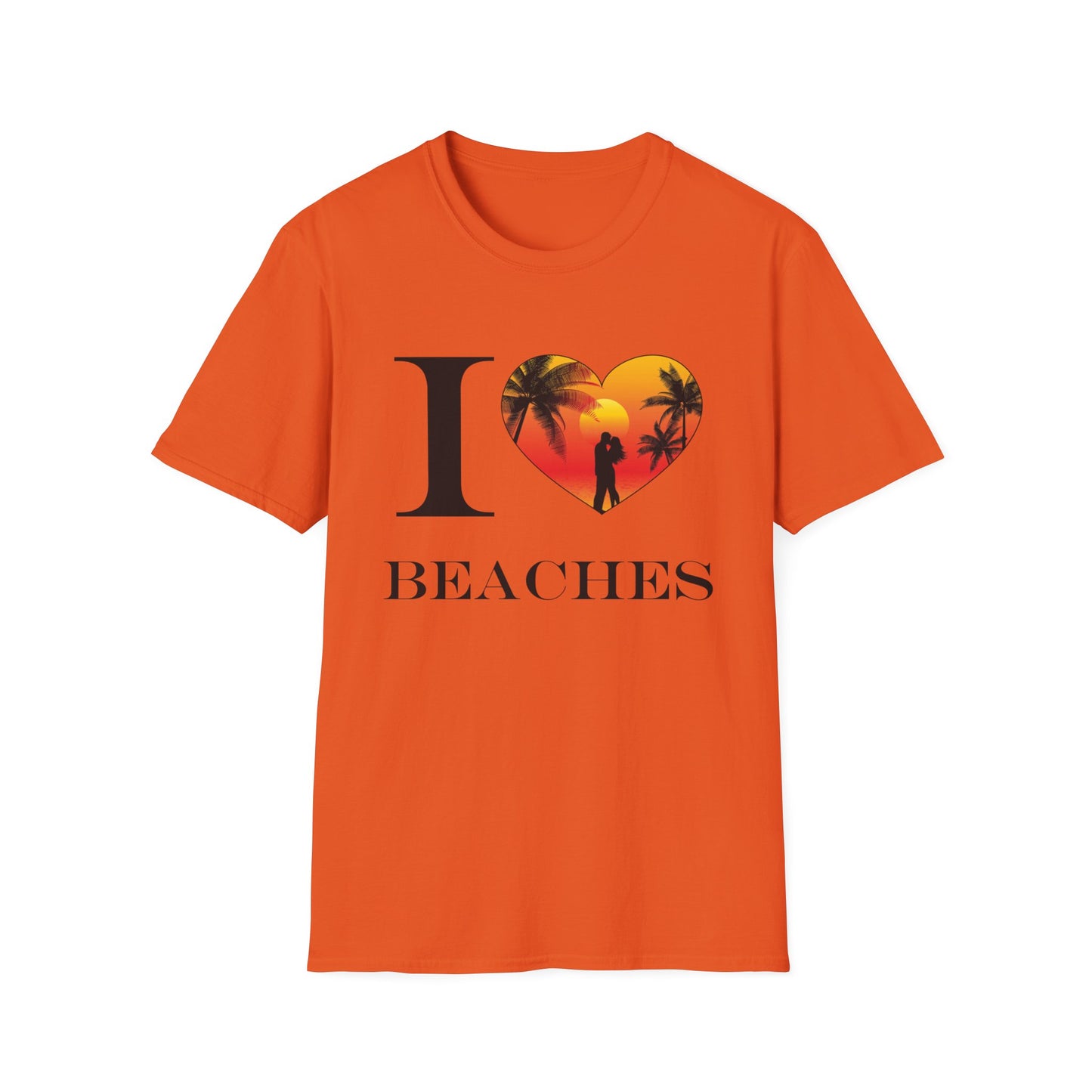 I Love Beaches T-Shirt