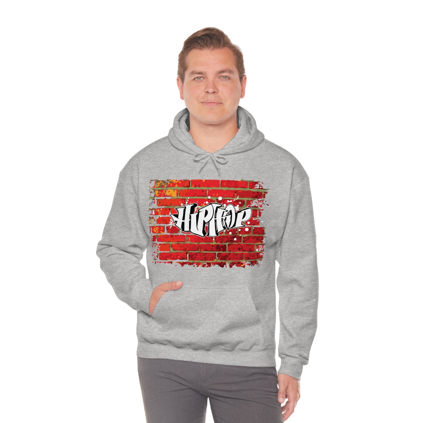 Hip Hop graffiti on the wall Hoodie