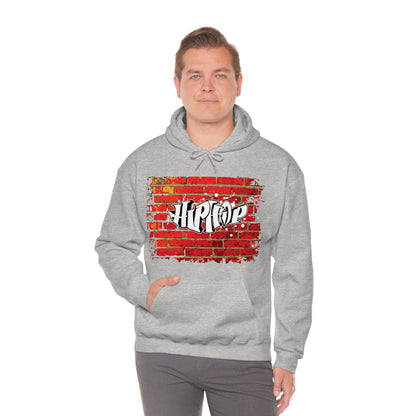 Hip Hop graffiti on the wall Hoodie