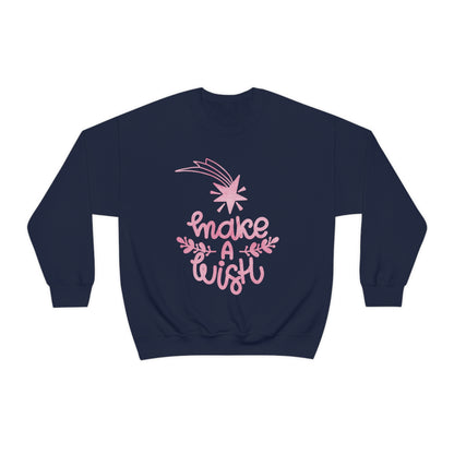 Unicorn make a wish Crewneck Sweatshirt