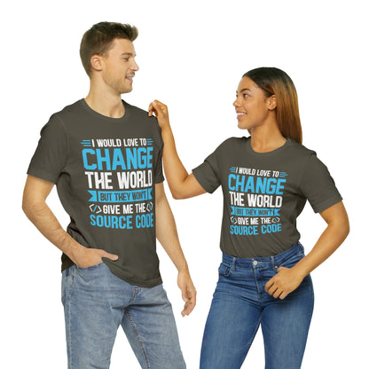 I would love to change the world T-Shirt