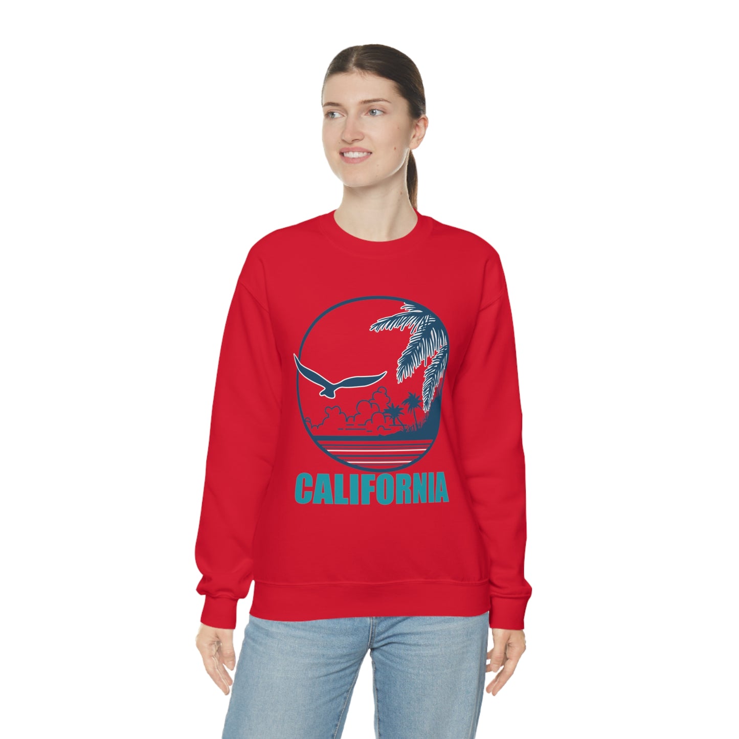 Cali Vibe Crewneck Sweatshirt