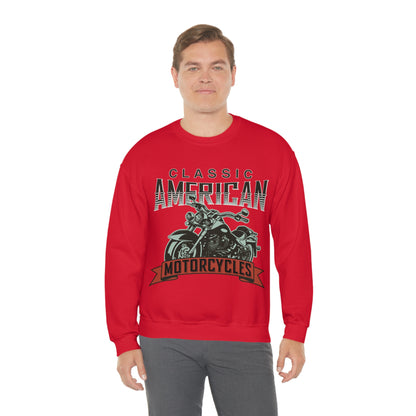 Classic American motorcycles Crewneck Sweatshirt