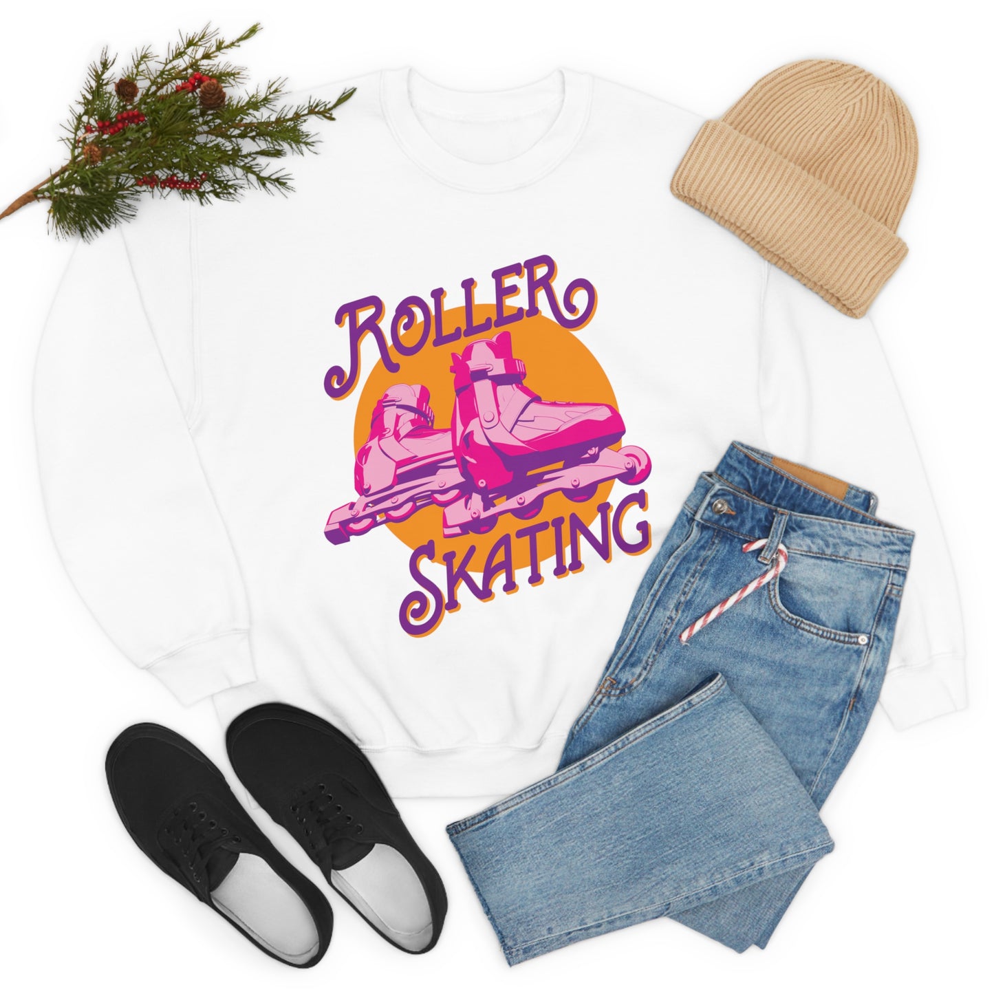 Roller skating Crewneck Sweatshirt