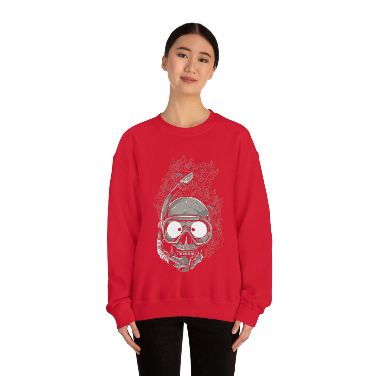 Skull Diver Crewneck Sweatshirt