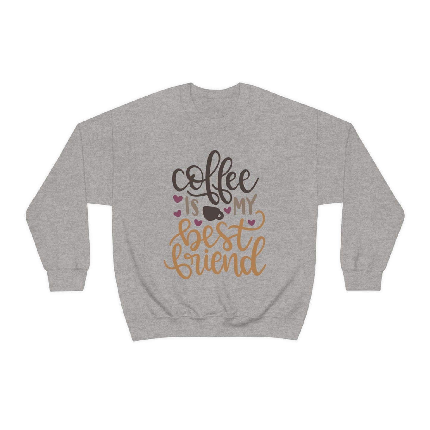 Coffee_is_my_best_friend Crewneck Sweatshirt