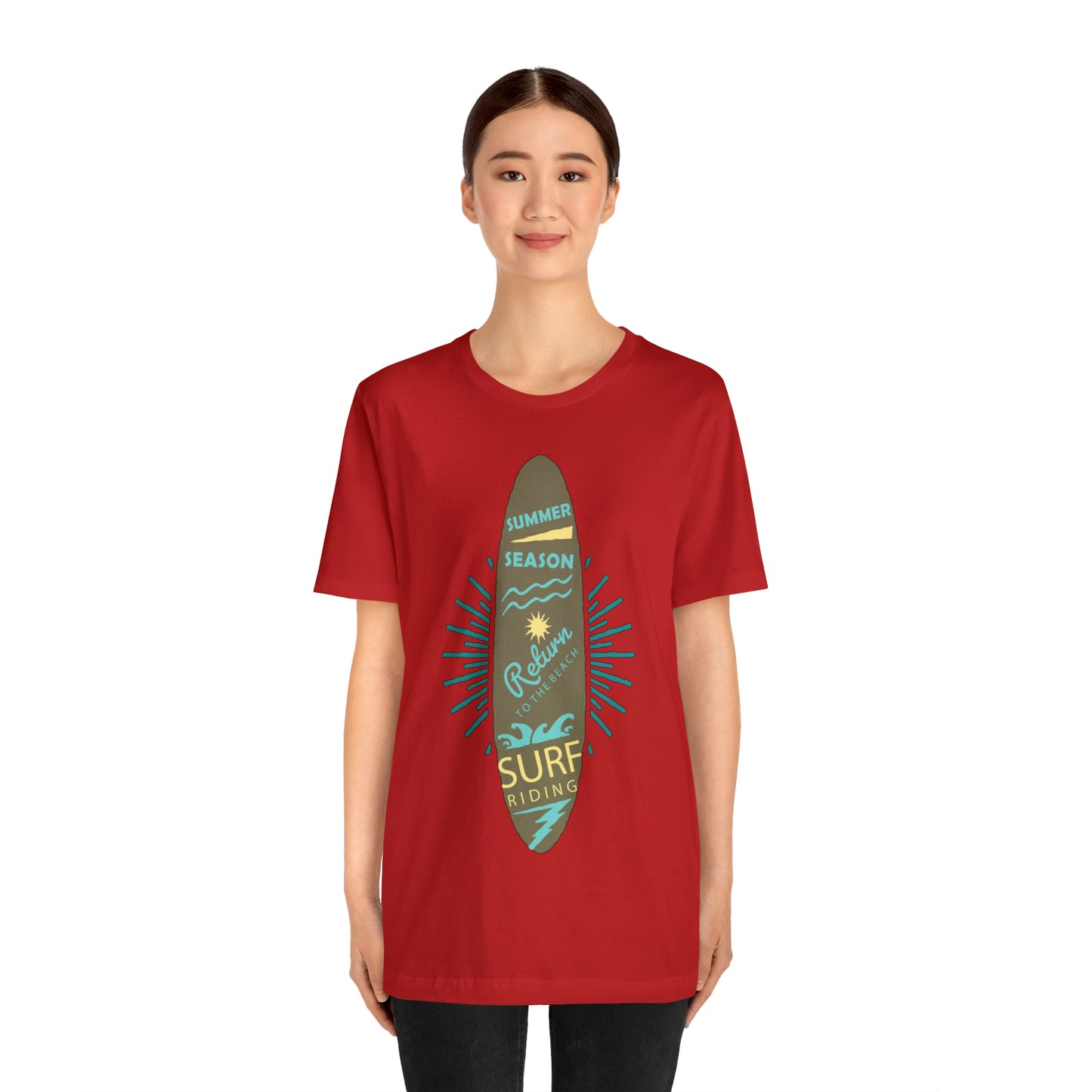 Surf Riding Summer T-Shirt