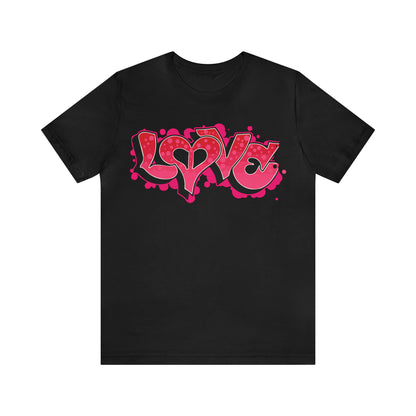 Peace and Love graffiti T-Shirt