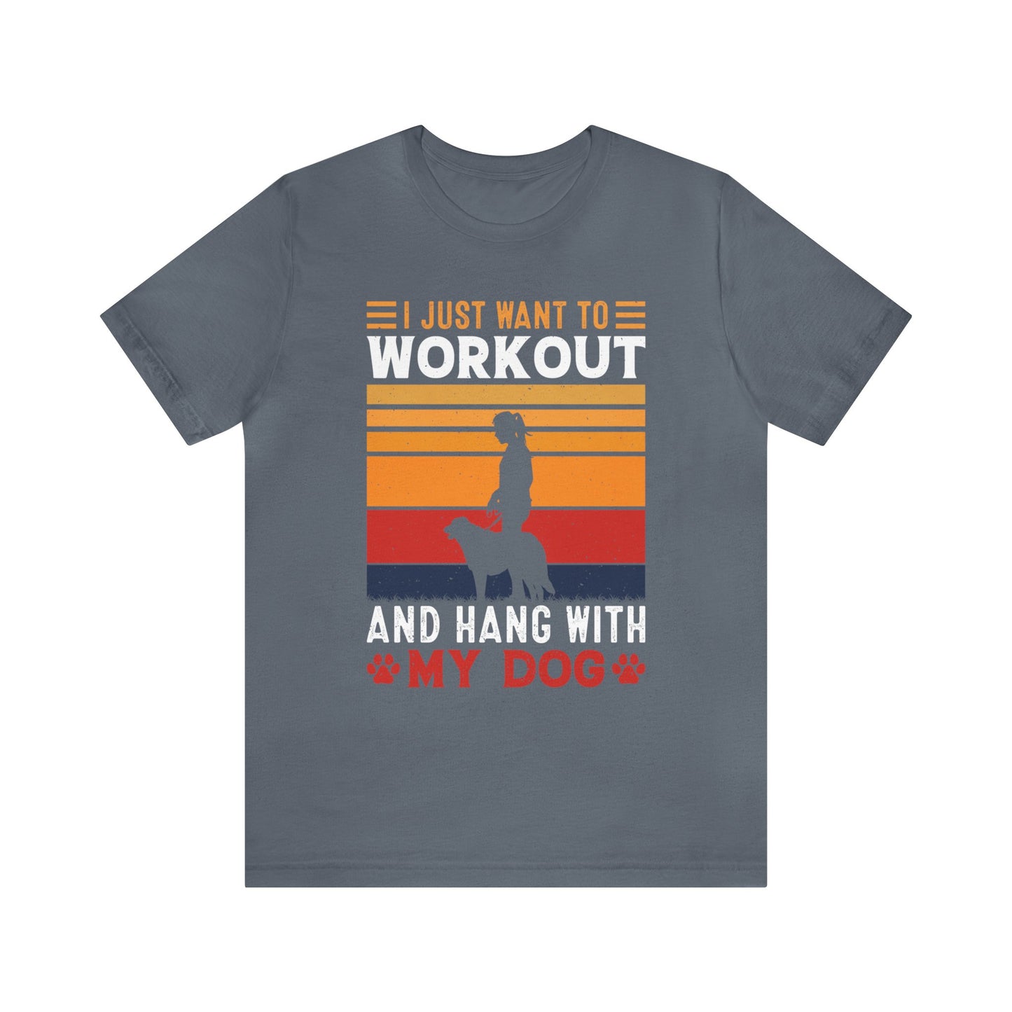 Workout with my dog Vintage T-Shirt