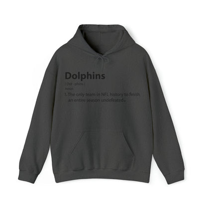 Dolphins definition Hoodie