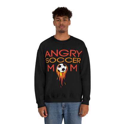 Angry soccer mom Crewneck Sweatshirt