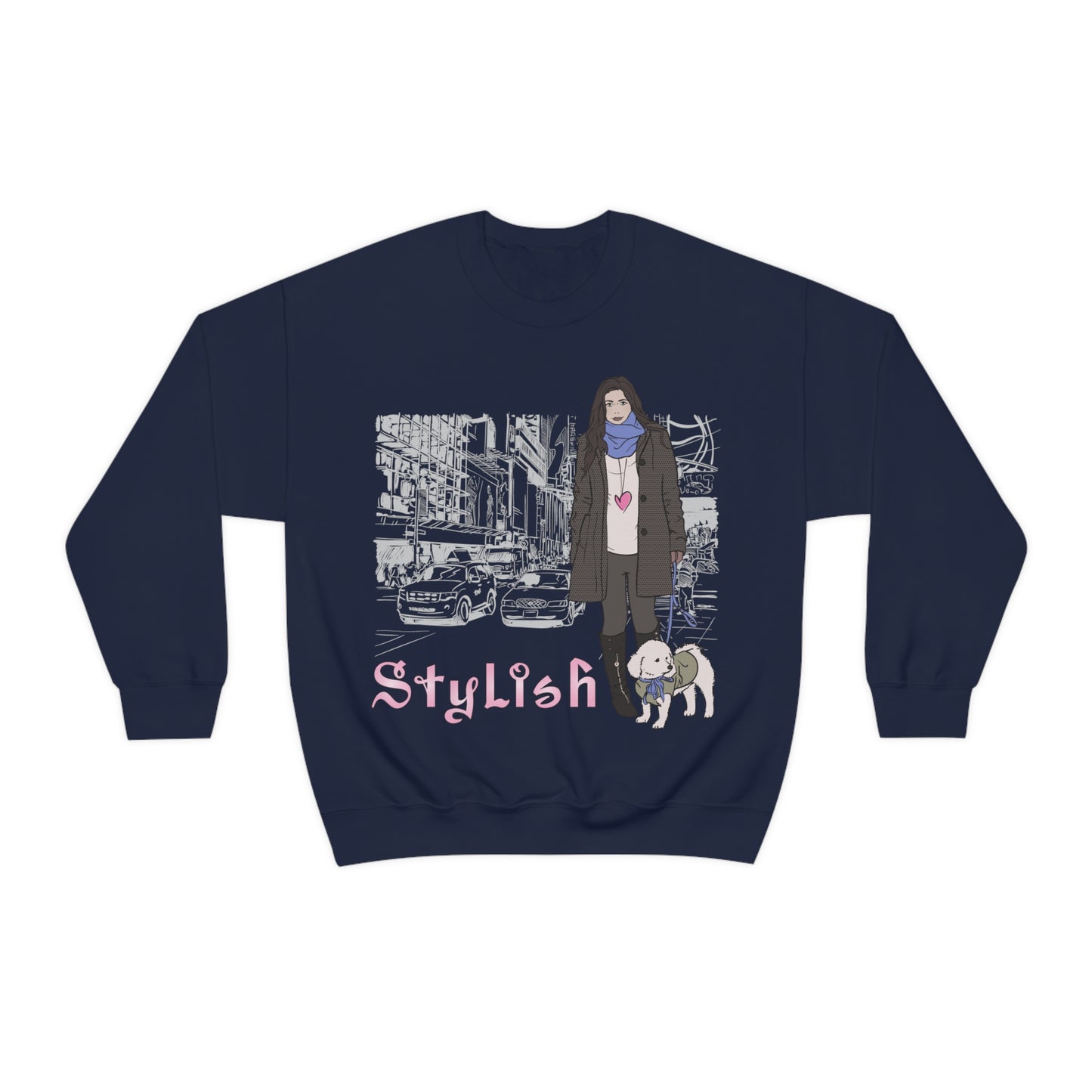 Stylish mode Crewneck Sweatshirt