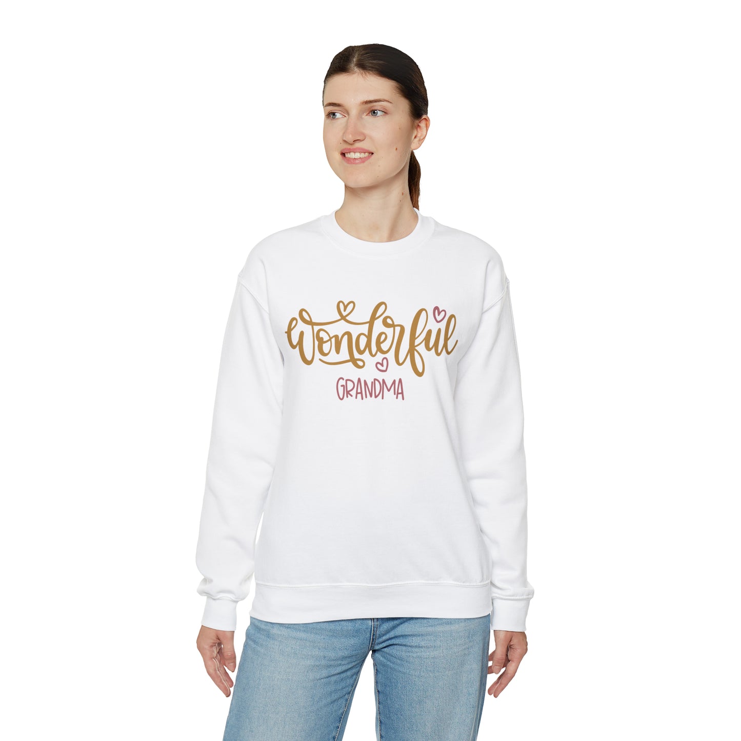 Wonderful_Grandma Crewneck Sweatshirt