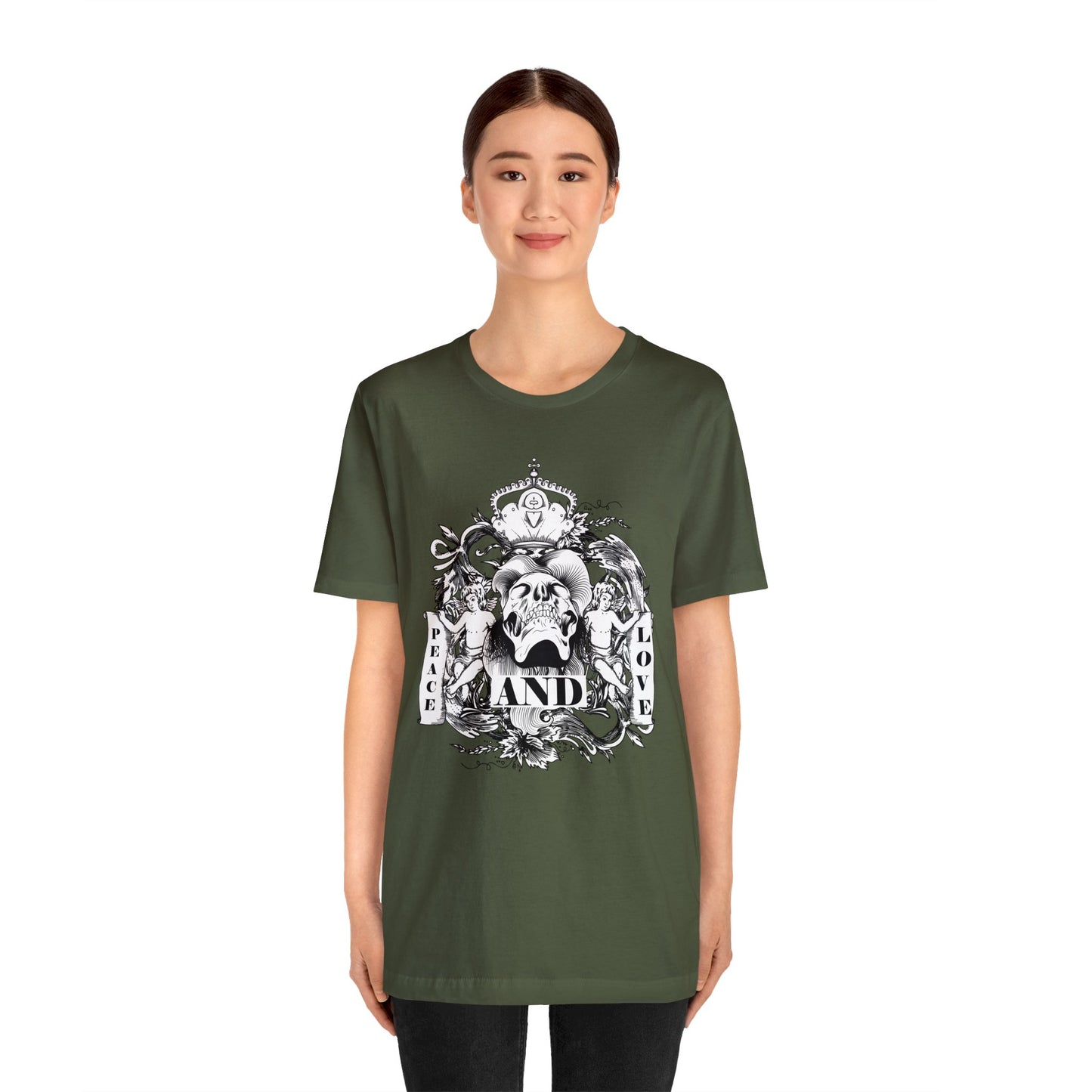 Peace and Love Demon to Angels T-Shirt