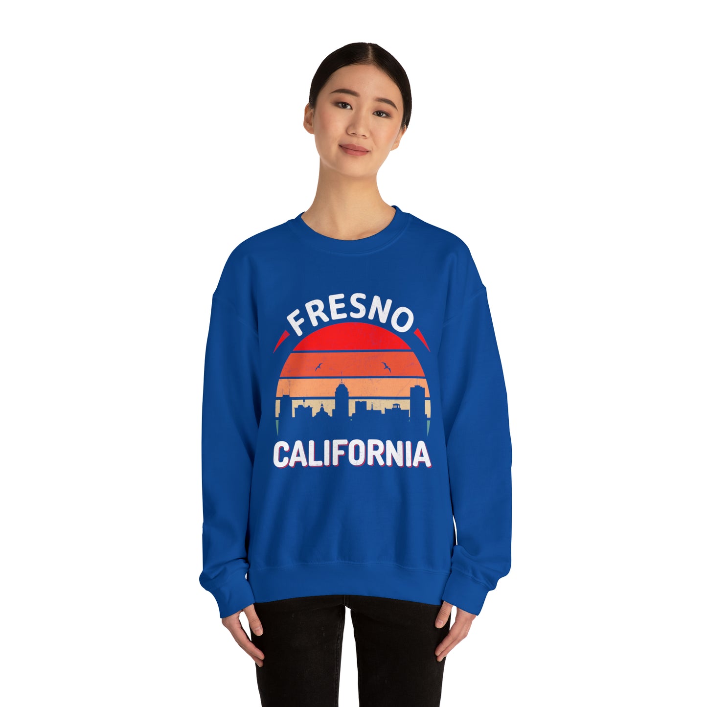 Fresno California vintage Crewneck Sweatshirt