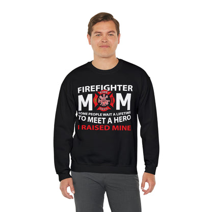 Firefighter Mom Crewneck Sweatshirt