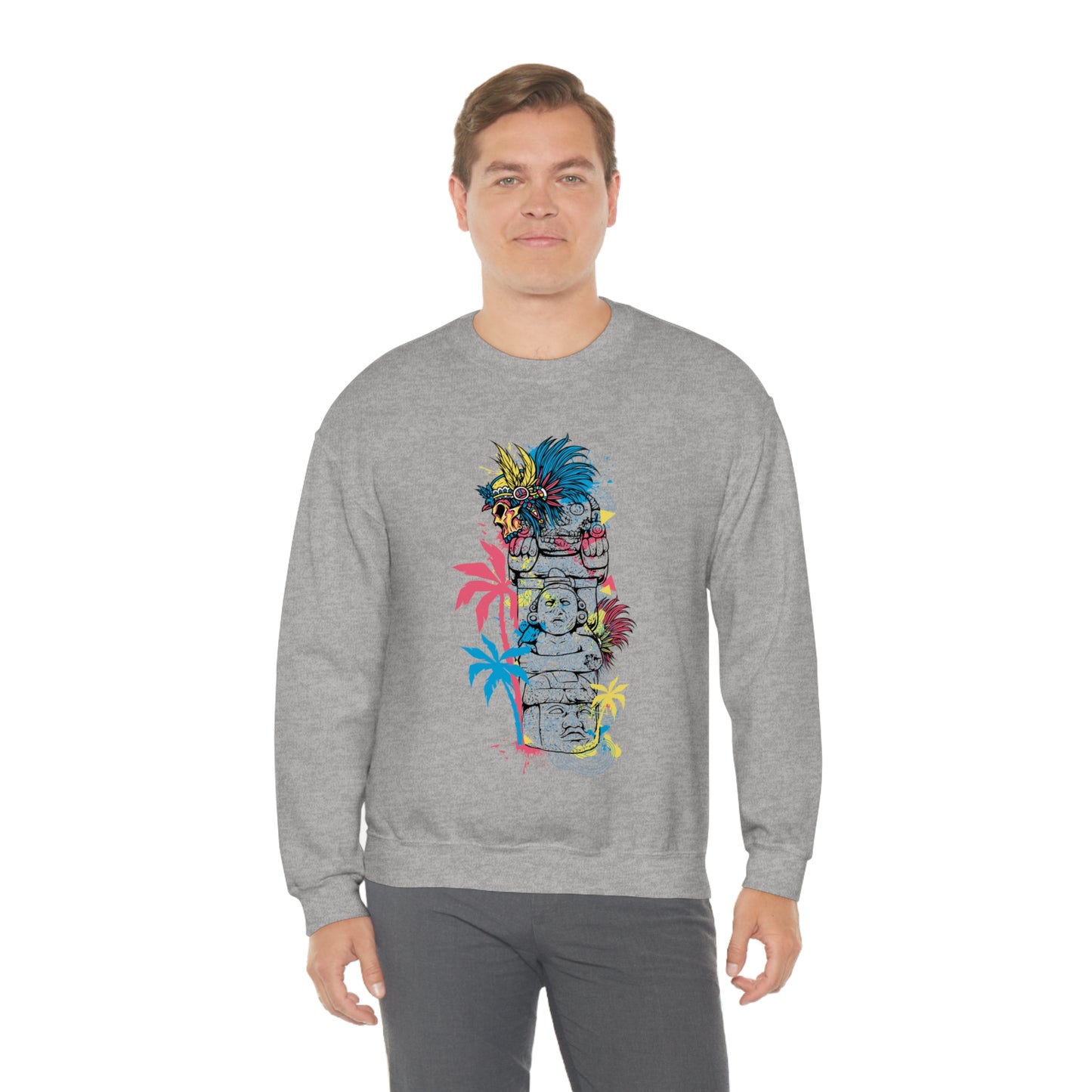 Hawaiian Buddha Crewneck Sweatshirt