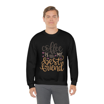 Coffee_is_my_best_friend Crewneck Sweatshirt