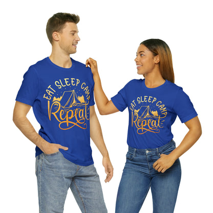 Eat Sleep Camp Repeat T-Shirt