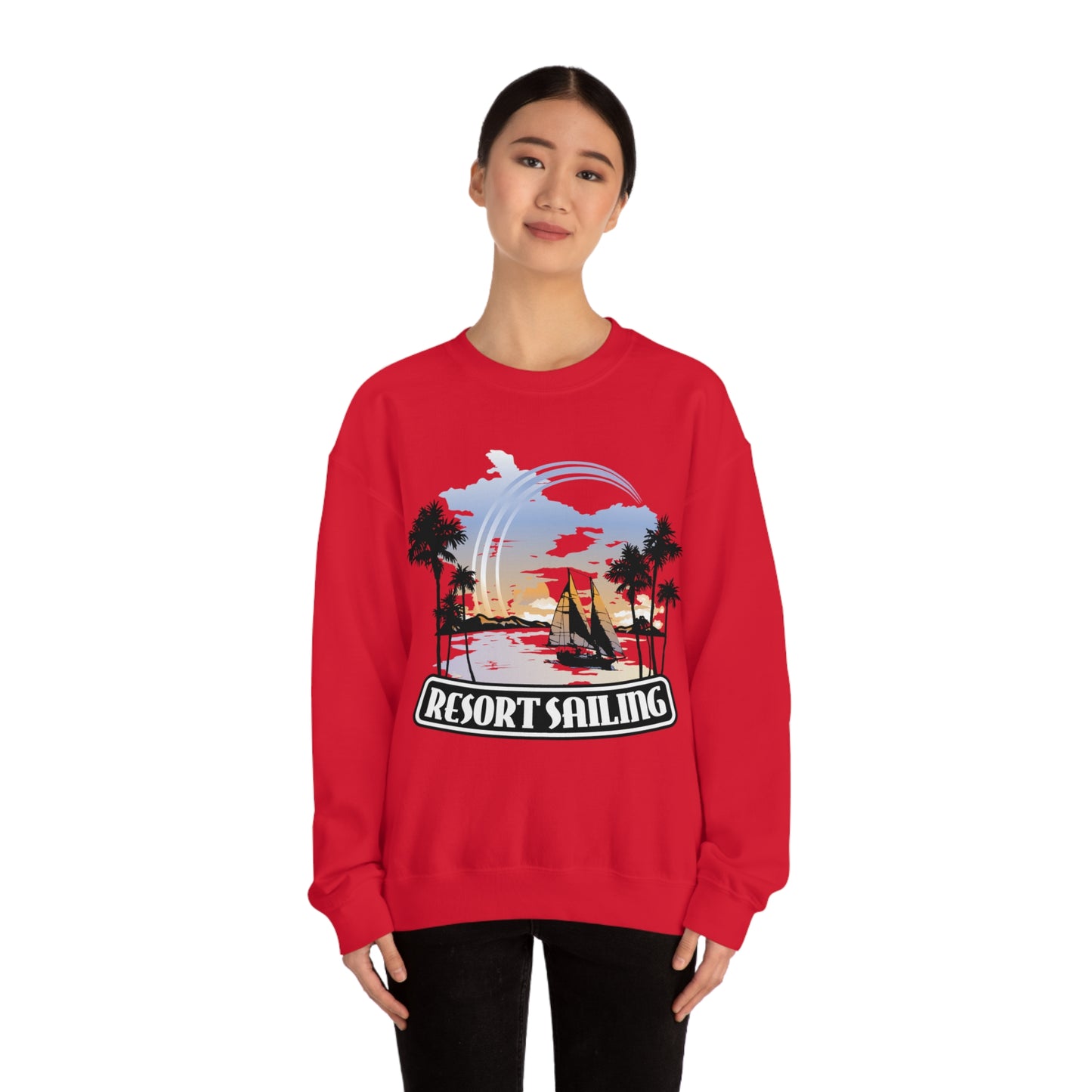 Resort Sailing Crewneck Sweatshirt