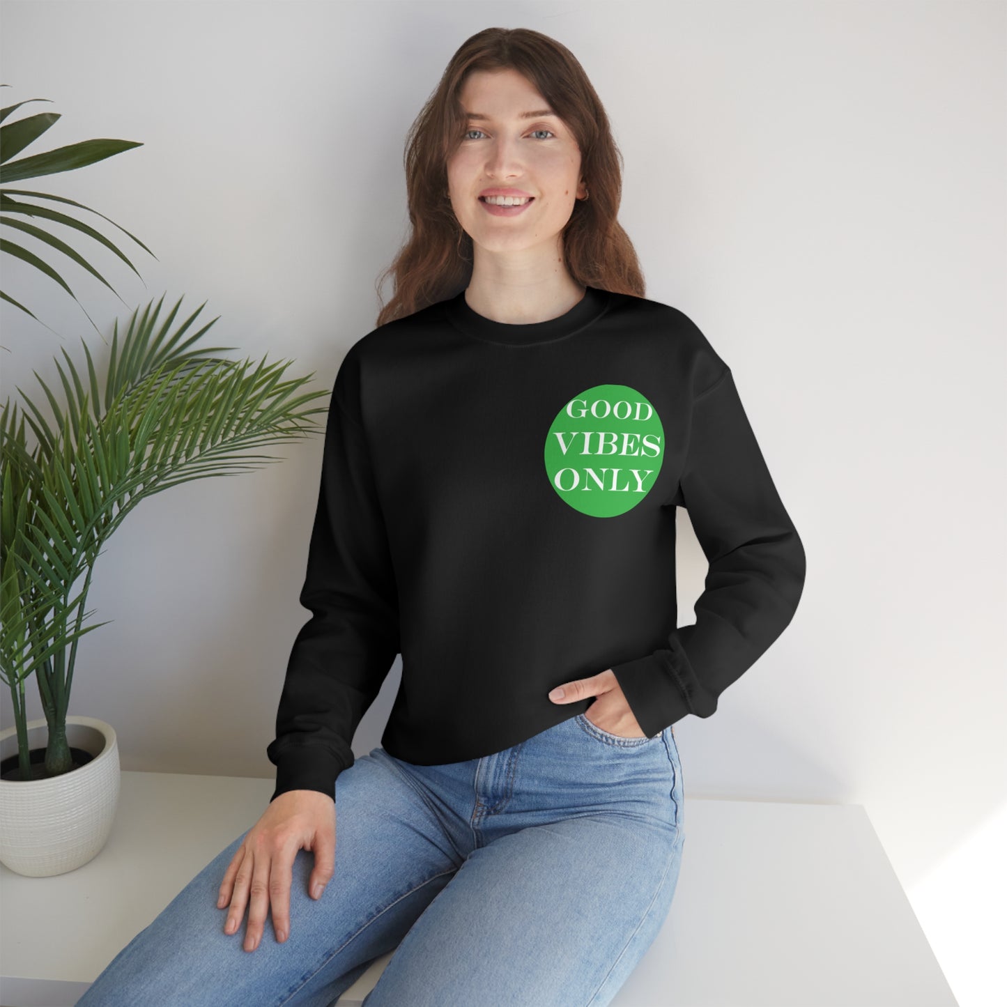 Good Vibes Only Crewneck Sweatshirt