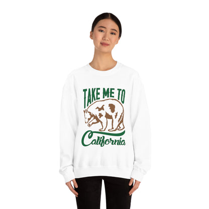 Take me to California Crewneck Sweatshirt