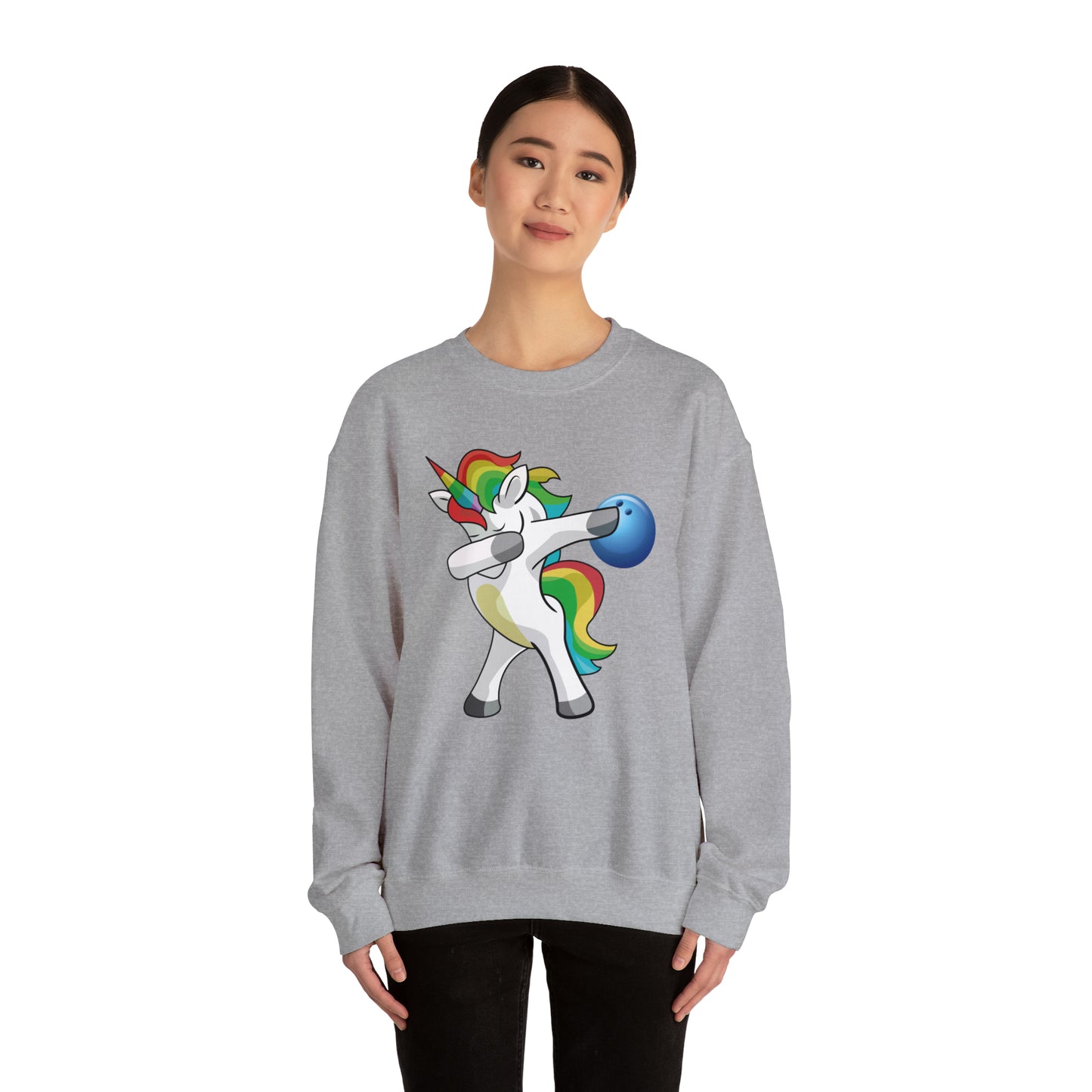 Dabbing Unicorn Crewneck Sweatshirt