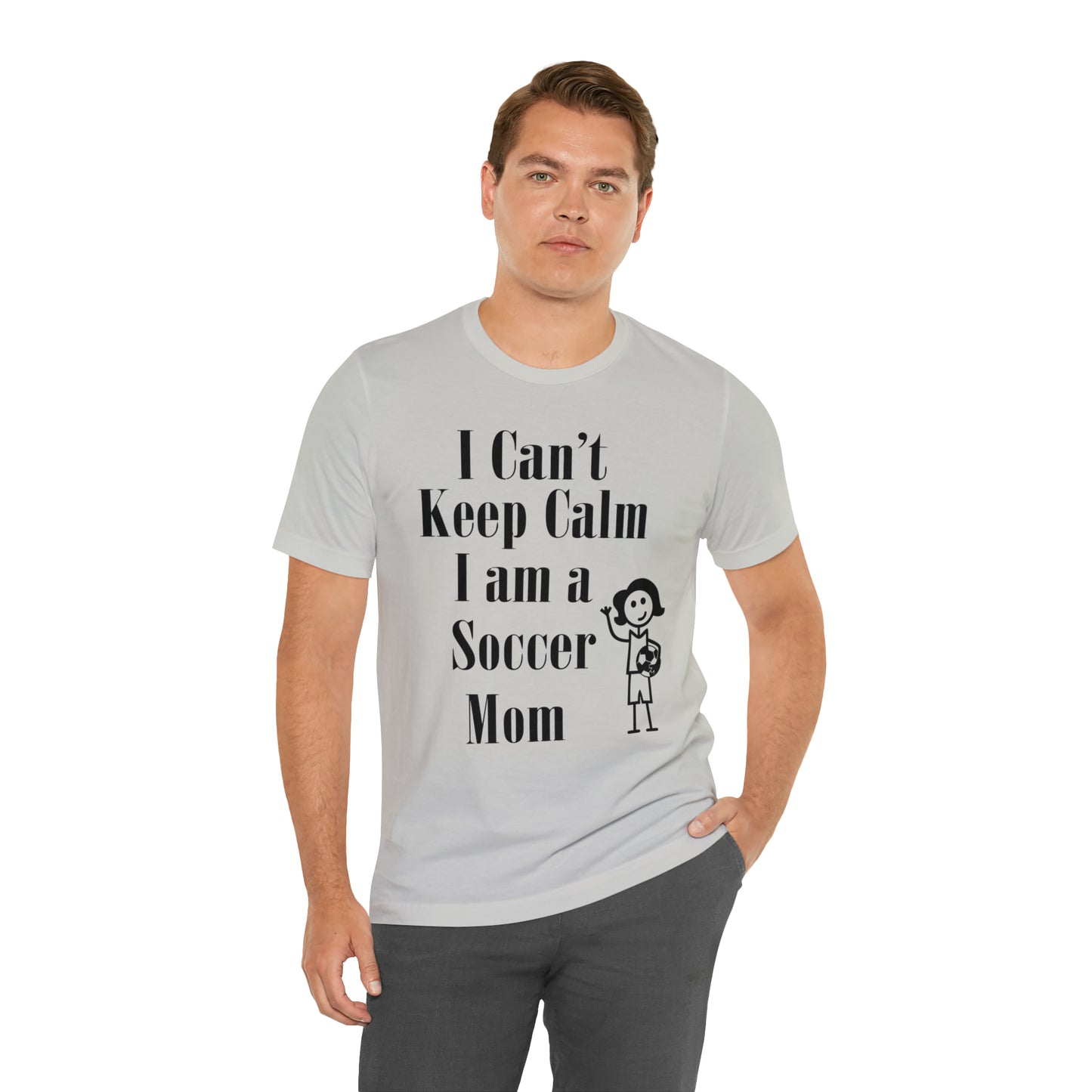 I can't keep calm I'm a soccer mom T-Shirt